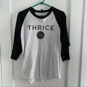 Thrice Baseball Tee